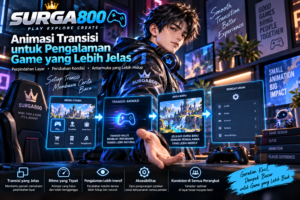 SURGA800: Animasi Transisi Antarmuka Game